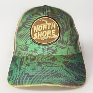 Legacy North Shore Surf Shop Tropical Green Trucker Hat Cap Hawaii Adjustable